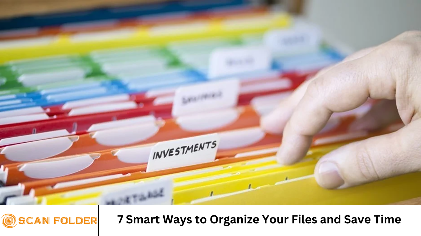 7 Smart Ways to Organize Your Files and Save Time