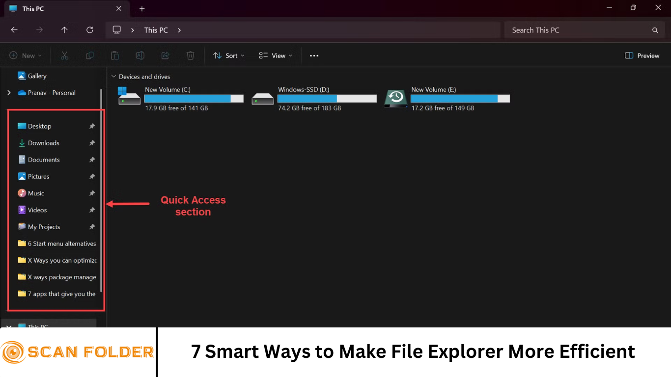 7 Smart Ways to Make File Explorer More Efficient